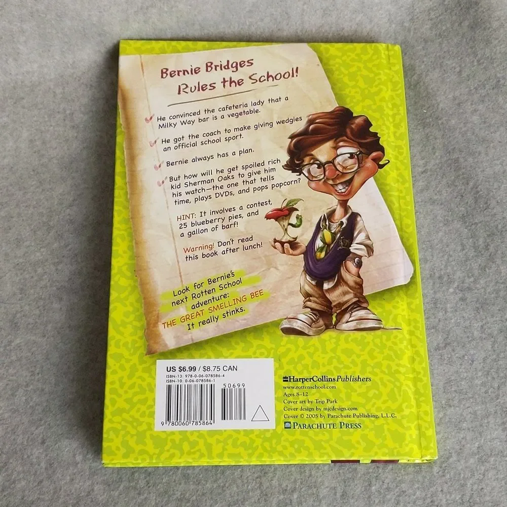 Rotten School The Big Blueberry Barf-Off - R.L. Stine